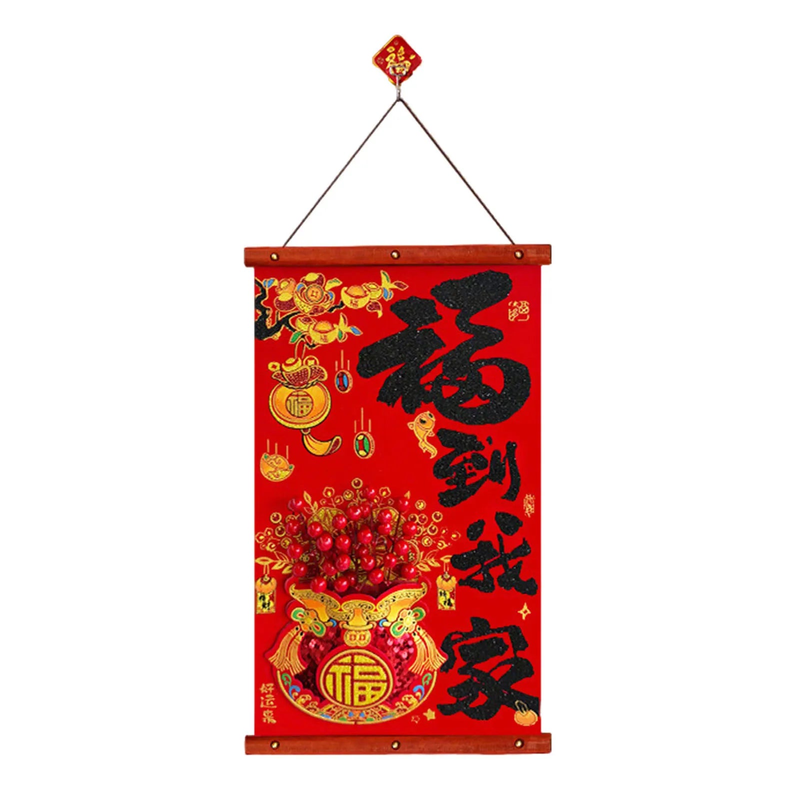 Chinese New Year Fu Couplets – Front Door Festive Decor