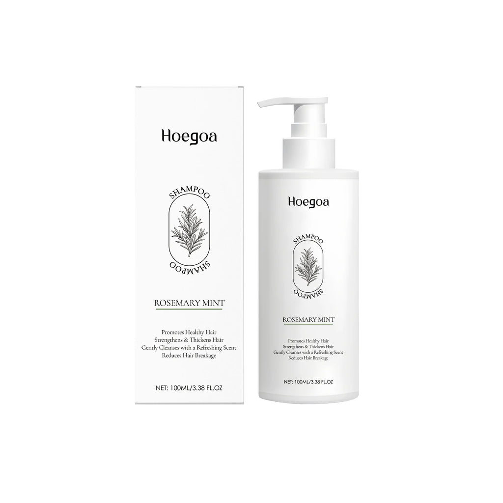Rosemary Peppermint Shampoo, Shiny Hair Cleansing Hair Soft Fluffy Moisturizing Foam Rich Oasis Select A 100ml