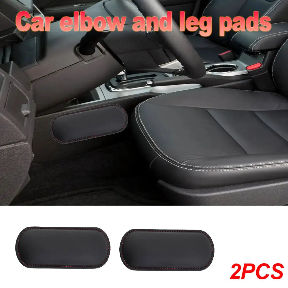 Car Knee & Thigh Cushion – Memory Foam Leather Interior Pad
