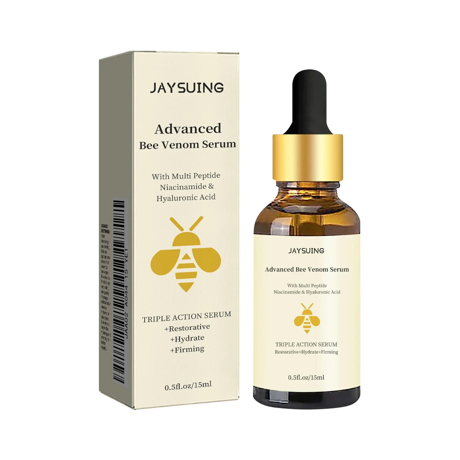 Bee Venom Face Serum – Hyaluronic Acid, Anti-Aging 15ml Face Serum Oasis Select 15ml 15ml