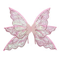 Princess Fairy Wing Cartoon Butterfly Elf Angel Wings Costume Party Dresses Decorations For Kids Performance Props Oasis Select Pink 2-60x50cm