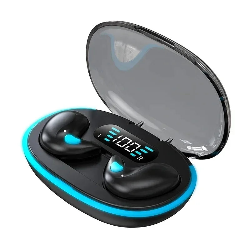 TWS Mini Earphone Wireless Earphone Headphones Noise Reduction Sport Game Sleep Bluetooth Earbuds HIFI Stereo Music Headset Oasis Select black