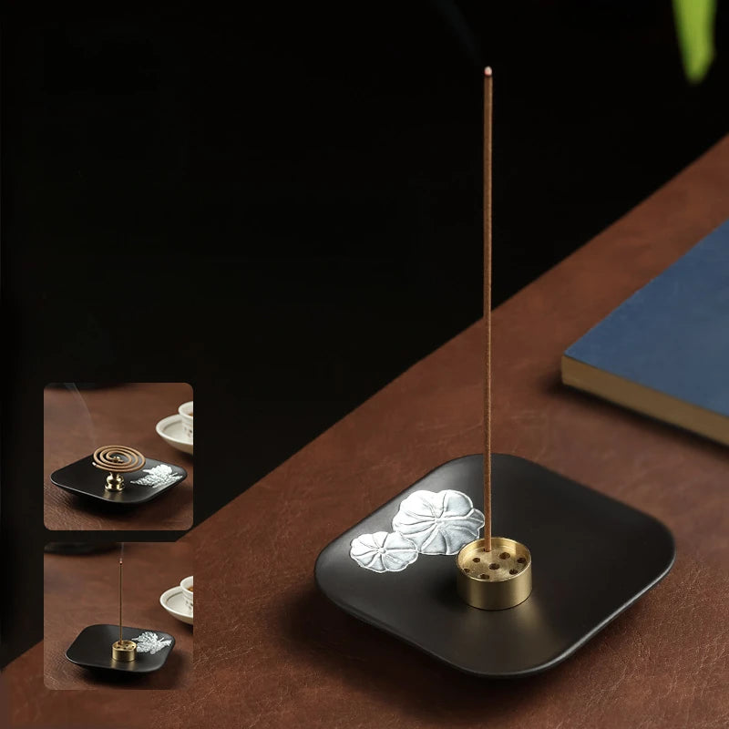 Line Incense Tray Household Indoor Simple Wood Incense Burner Incense Point Agarwood Sandalwood Base Oasis Select