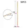 10/20/50pcs Wooden Candle Wick Holders Candles Mold Fixed Bracke Porous Wooden Holders Centering Device Bar for Candle Making Oasis Select 50PCS