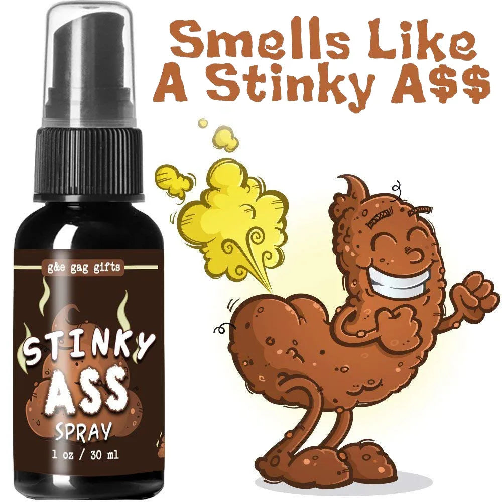 30ml Poop Spray Creative Liquid Fart Gag Prank Joke Spray Funny Toy Non-Toxic Stink Bombs Extra Strong Smelly Stinky Gas Spray Oasis Select 1PC 1