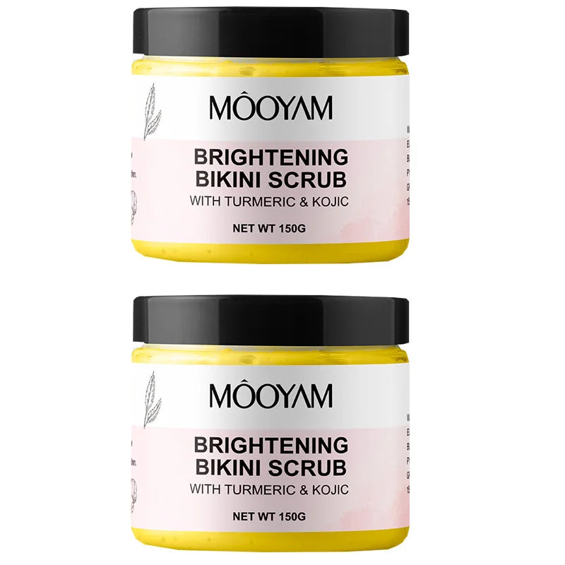 Vitamin Body Brightening Scrub – Kojic Acid & Turmeric 150g