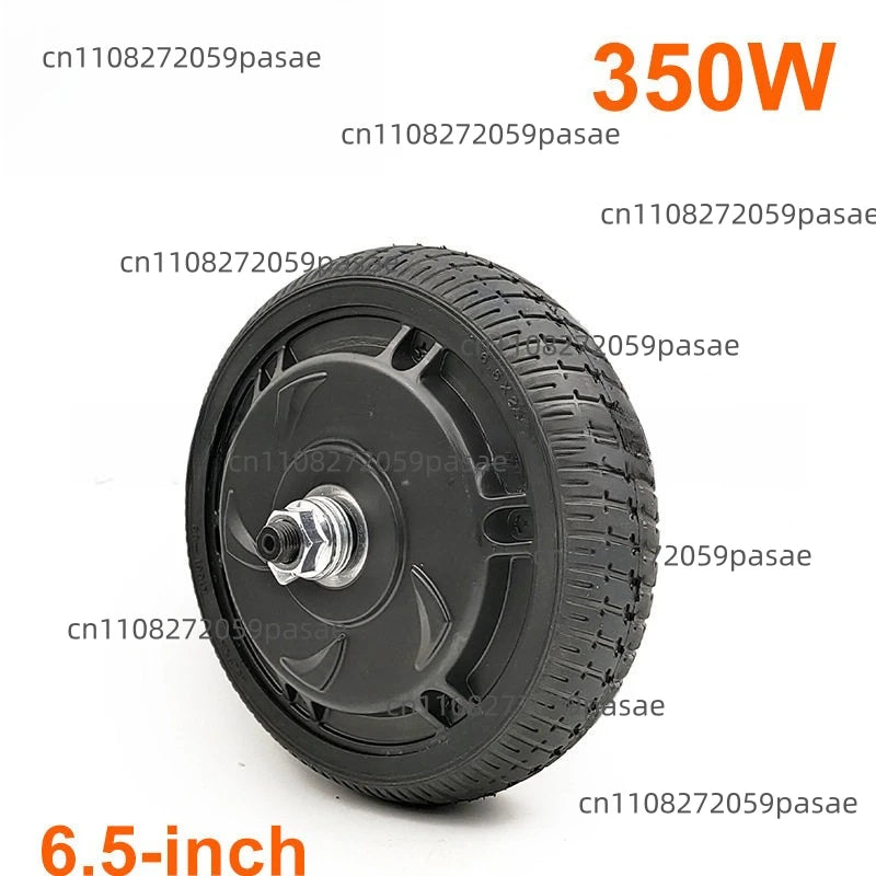 6.5" Solid Wheel Scooter Hub Motor 24V/36V/48V 350W Brushless