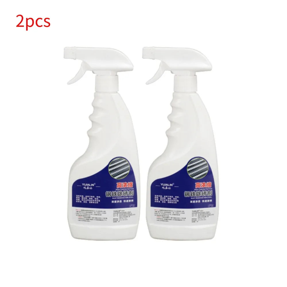 Heavy-Duty Rust Remover Spray 500ml – Metal & Car Care Rust Remover Spray Oasis Select 2pcs