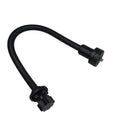 Adjustable Kayak Camera Arm Flexible Hose with Standard 1/4-20 Tripod Thread Kayak Adapter Hose Fits Scotty RAM Railblaza Mounts Oasis Select Black