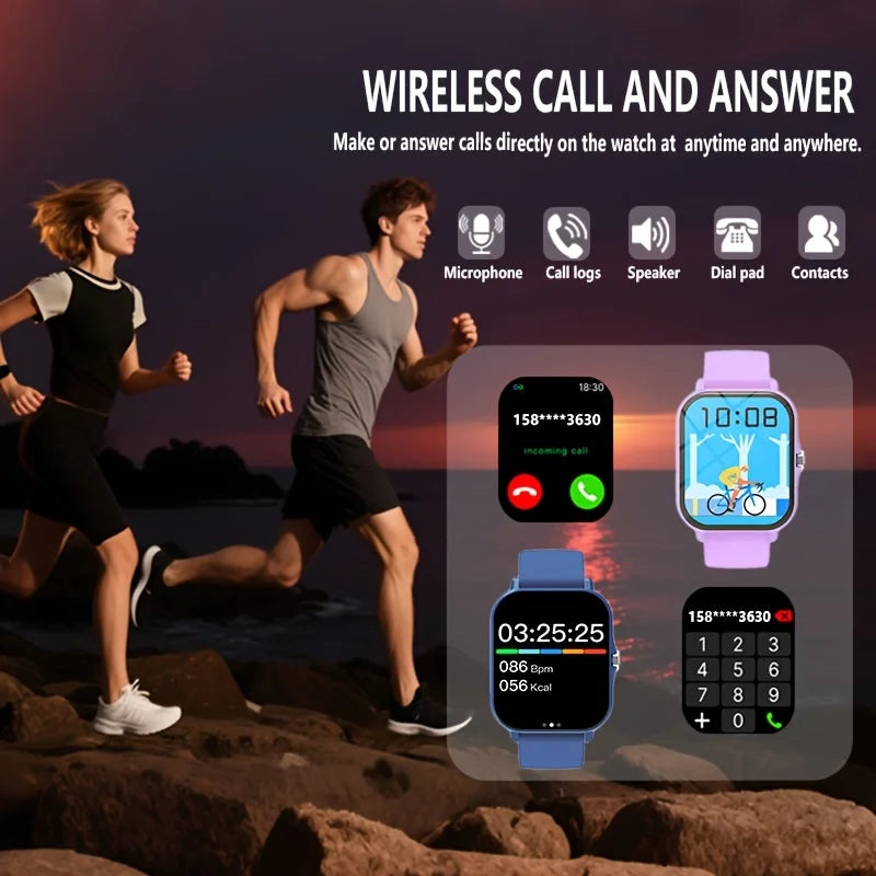 ERUN Smart Watch – Bluetooth Calling, AI Voice & Sport Modes