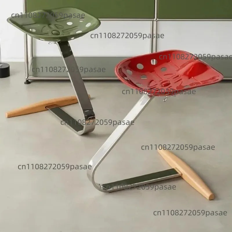 Tractor Seat Dining Chair – Stainless Steel Creative Design