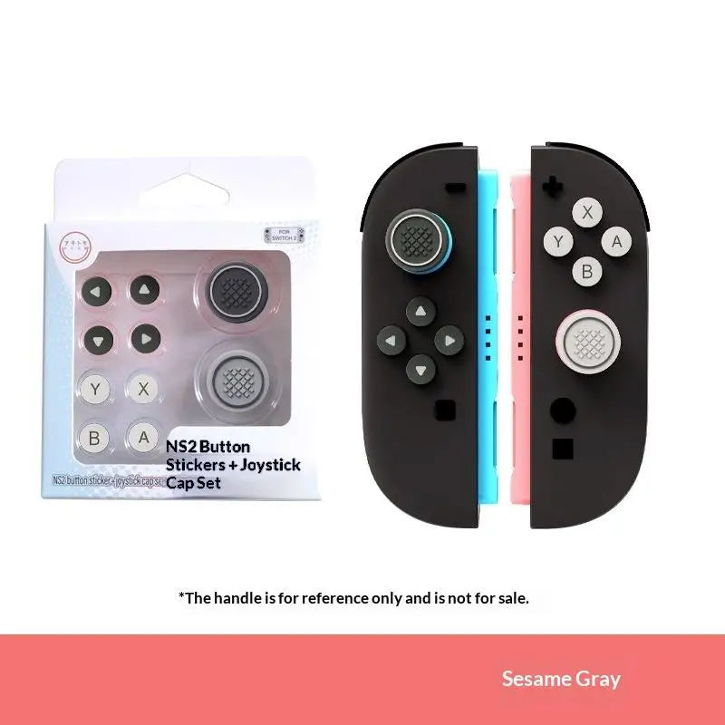 SXH Thumb Button Caps For Switch 2 Joysticks Controller Colorful Silicone Cap For Switch 2 Handle Accessories Oasis Select A8