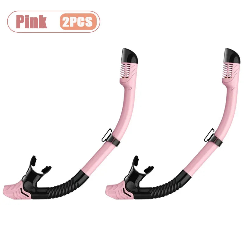 Dry Top Snorkel for Adults – Anti-Leak, Purge Valve & Soft Mouthpiece