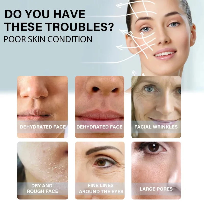 60Pcs Gold Protein Line Fade Wrinkle Firming Facial No Needle Absorbable Smoothing Hydrolyzed Collagen Thread Serum Oasis Select