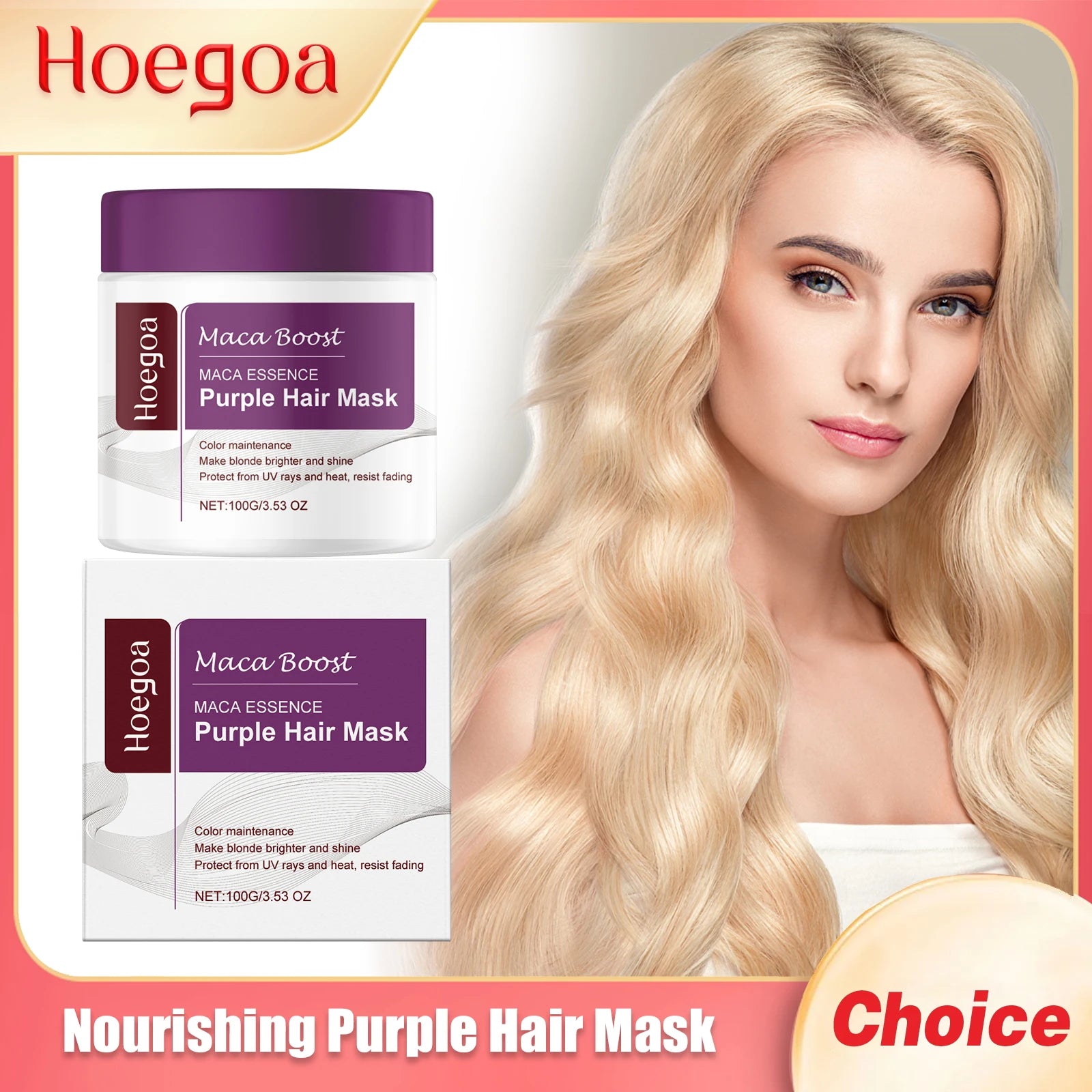Hoegoa Hair Nourishing Conditioner Repairing Damage Reducing Detachment Softening Texture Supplement Nutrition Hair Care Creams Oasis Select