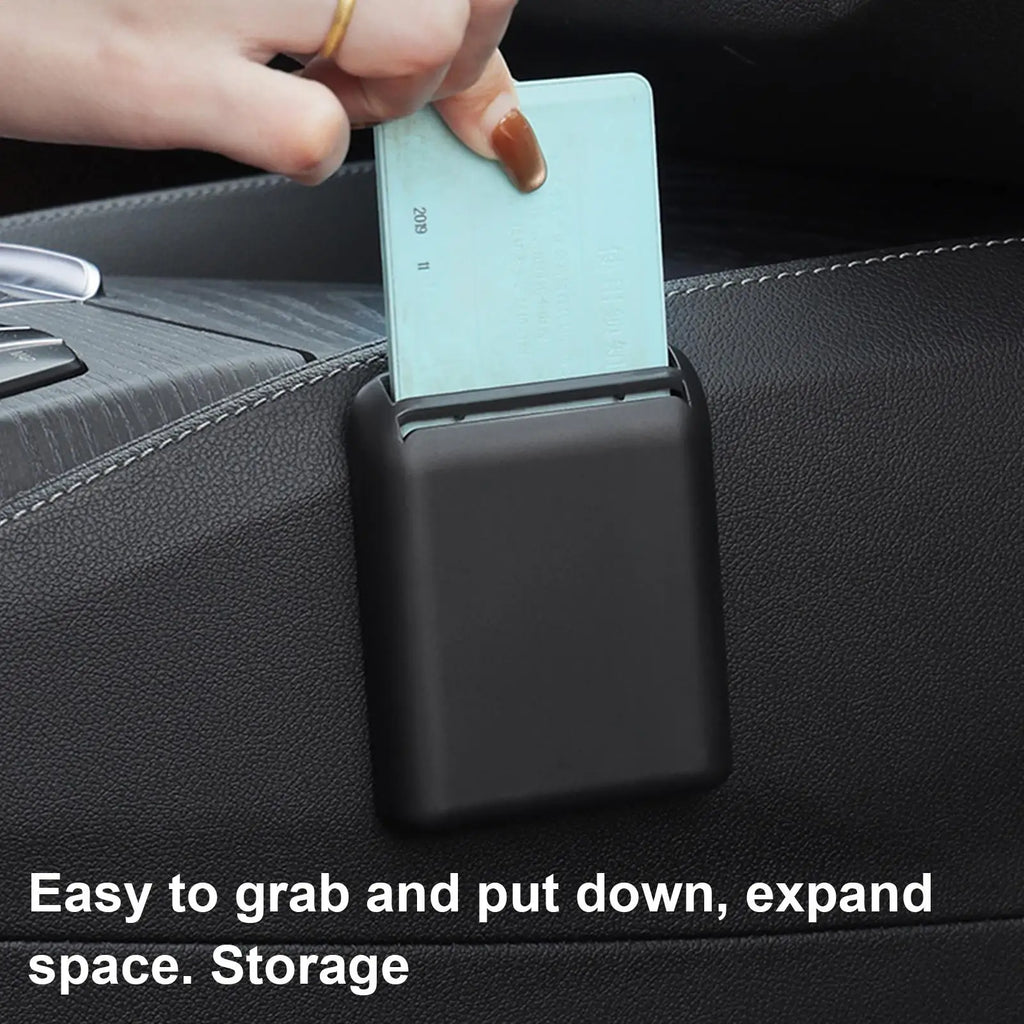 High-speed car card holder card slot holder multi-functional modification accessory Adhesive Interior Receipt Organization Slot Oasis Select