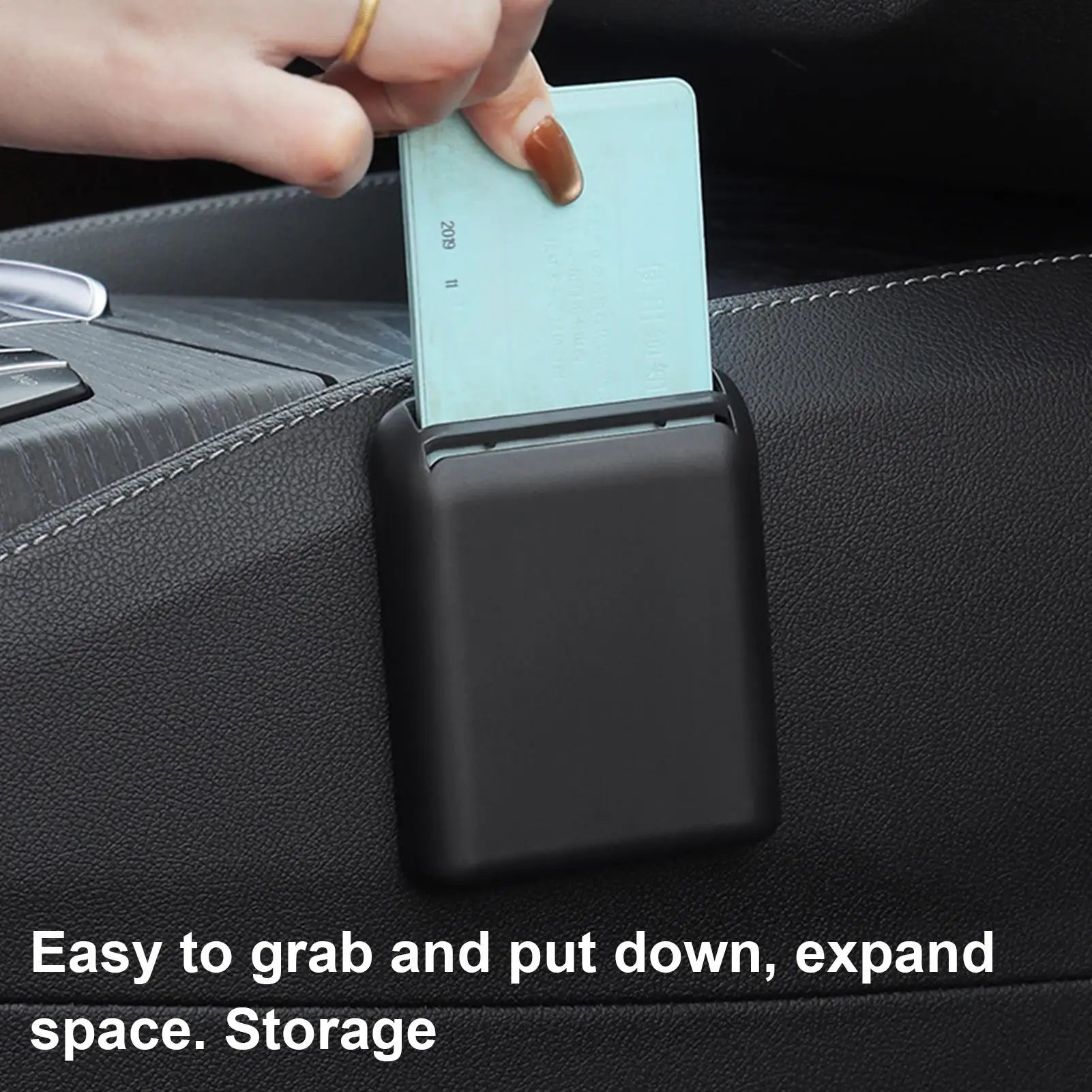 High-speed car card holder card slot holder multi-functional modification accessory Adhesive Interior Receipt Organization Slot Oasis Select