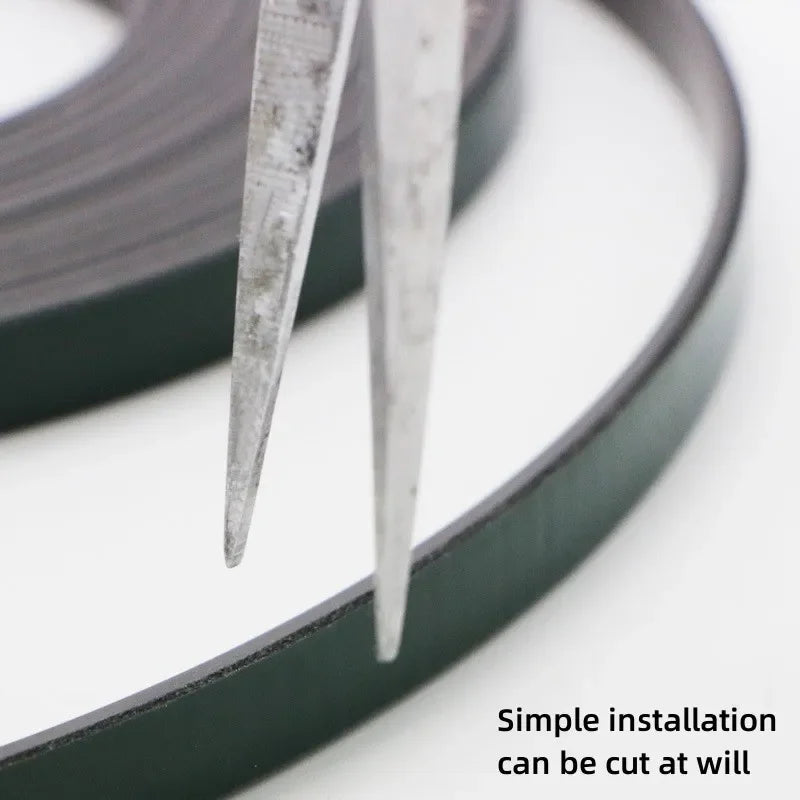 5M Strong Flexible Magnet Strip Self Adhesive Magnetic Tape Door Screen Window Wardrobe Rubber Magnetic Stripe for Home Hardware Oasis Select