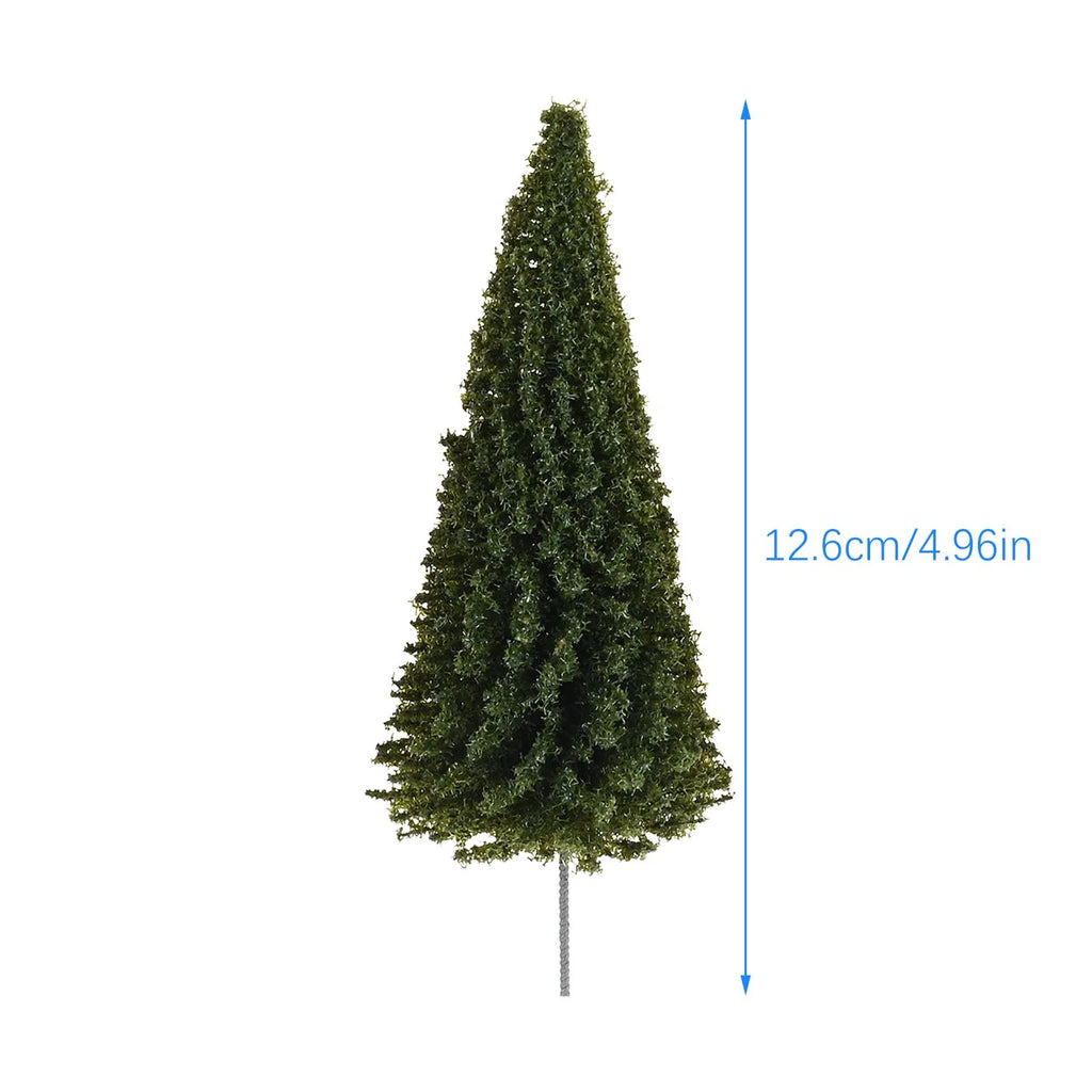 For Micro Scene Layouts,three-dimensional Models 20Pcs Spruce-colored Miniature Trees and For Desktop Iving Room Decorations Oasis Select