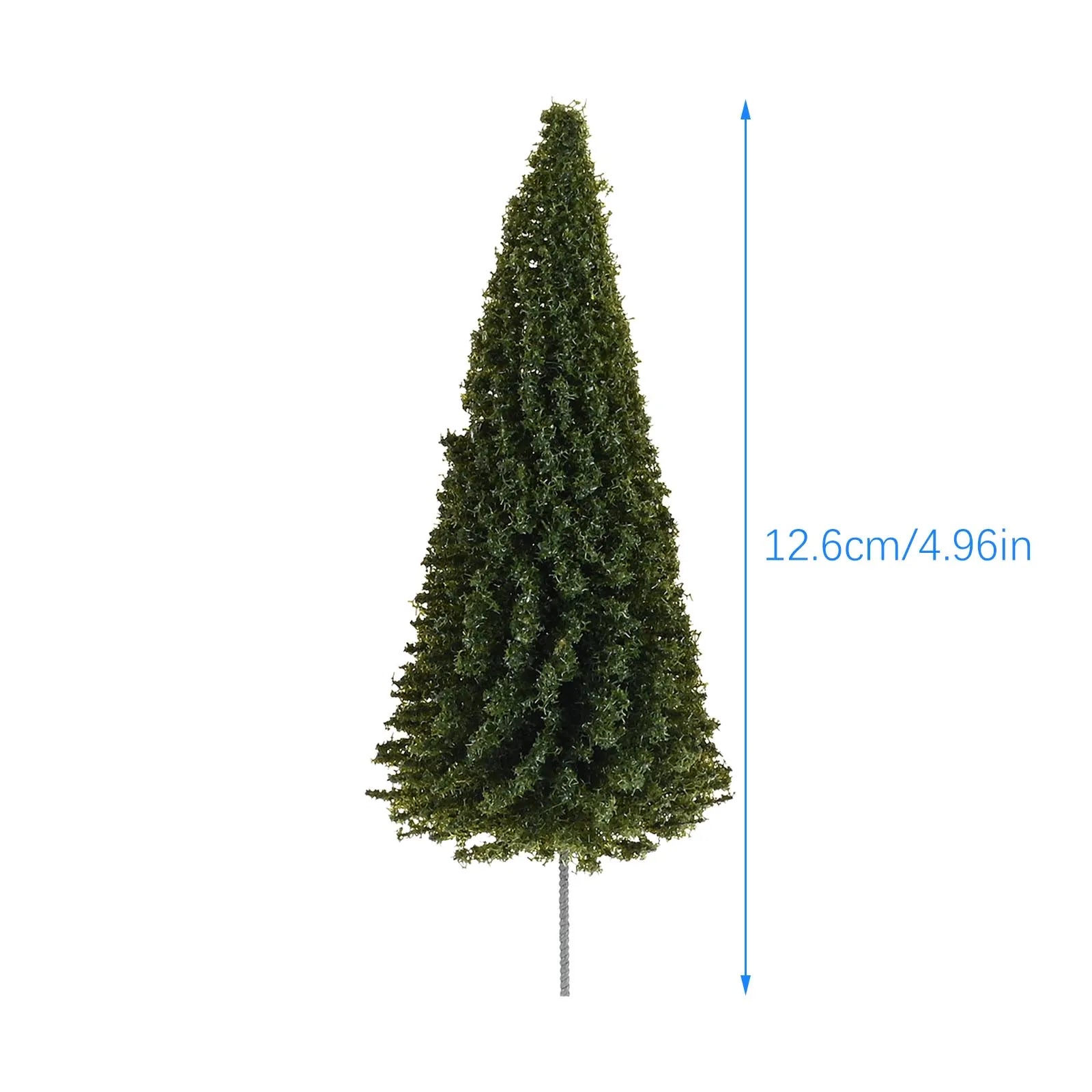 For Micro Scene Layouts,three-dimensional Models 20Pcs Spruce-colored Miniature Trees and For Desktop Iving Room Decorations Oasis Select