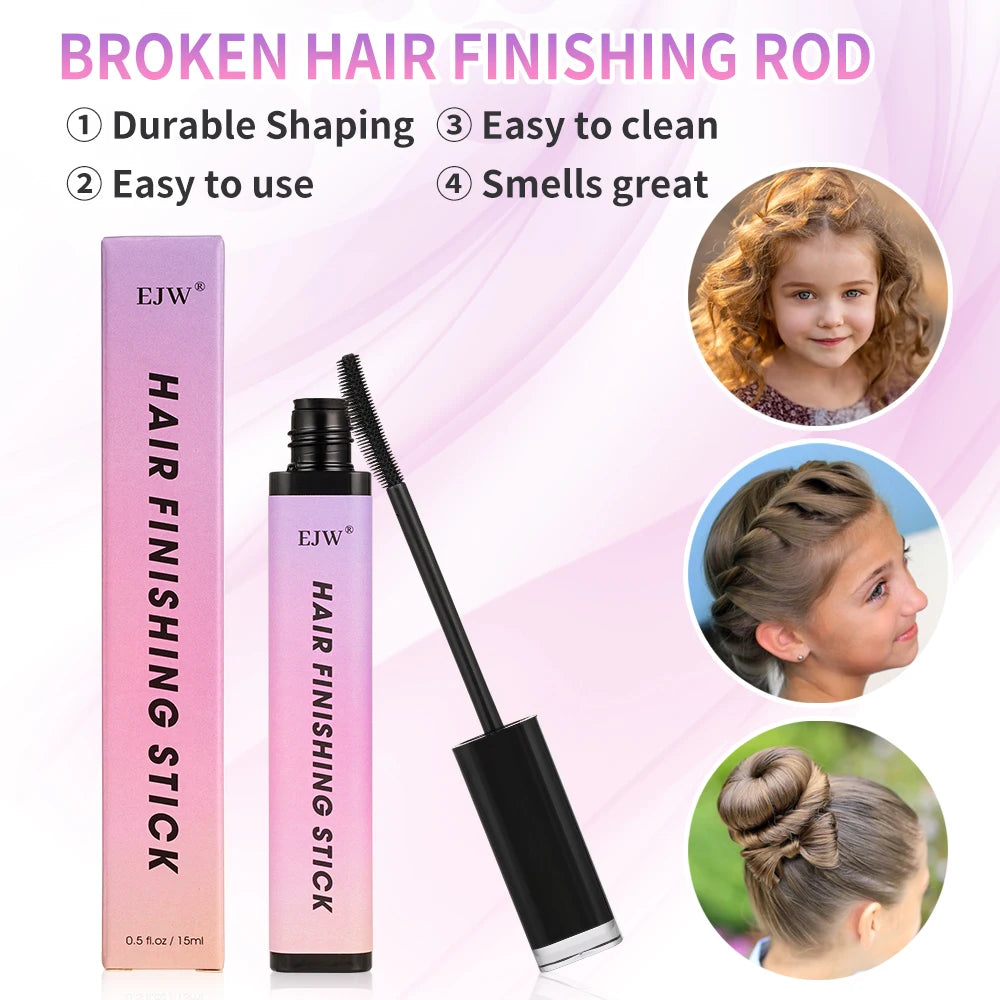 3pcs Flyaway Hair Styling Stick -Tames Baby Hairs,Eyebrows & Eyelashes-Strong Hold for Fringe/Bangs,Hair Finishing Styling Wax Oasis Select