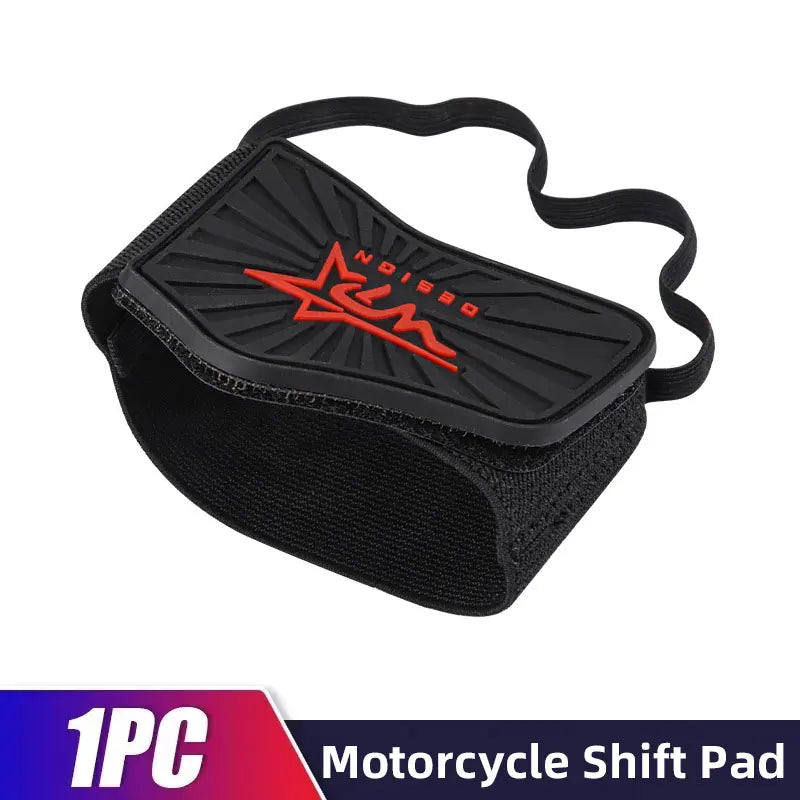 Motorcycle Gear Shift Shoe Cover – Adjustable PVC Pad