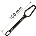 3-17mm8-22mm Universal Torx Wrench Adjustable Multifunction Wrench Board Double-head Multipurpose Torx Spanner Repair Hand Tools Oasis Select Black-150mm