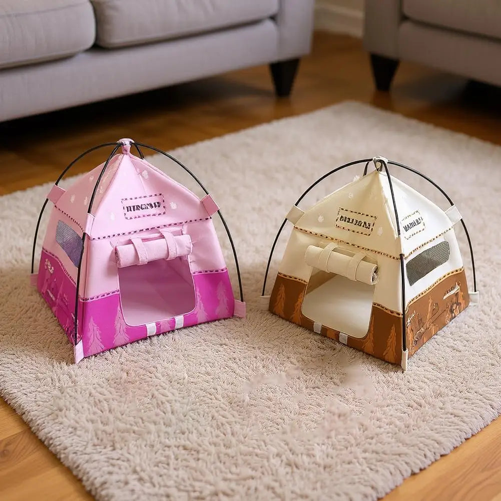1Set Camping Small Tent Model 1:12 Scale Decorative Miniature Scene Accessories Photography Props Toy Gift Oasis Select