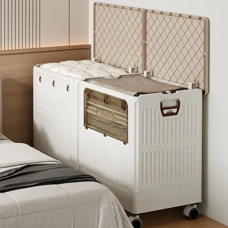 Multi-functional Household large-capacity clamshell storage cabinet Foldable finishing box storage box Oasis Select