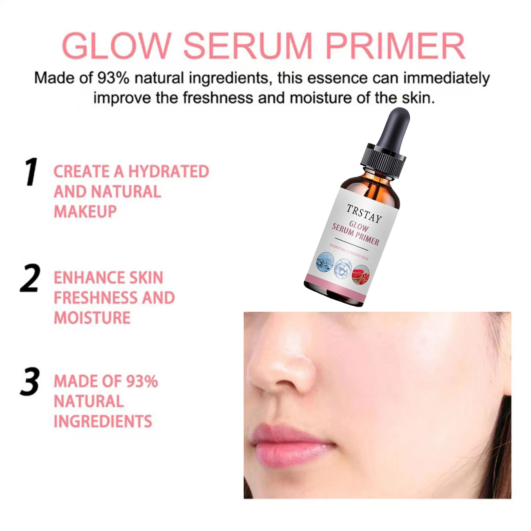 TRSTAY Nicotinamide Dark Spot Brightening Serum | 5–50ml