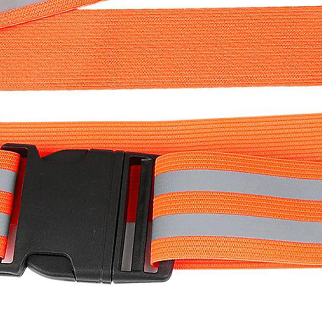 Elastic Reflective Belts fWaist Adjustable Elastic Safety Reflective Belt for Outdoor Running High Visible Night Safety Gear Oasis Select