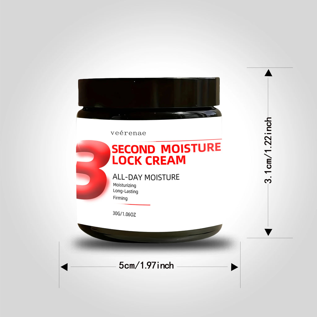 veérenae 3-Second Moisture Lock Cream | 24H Face Hydration