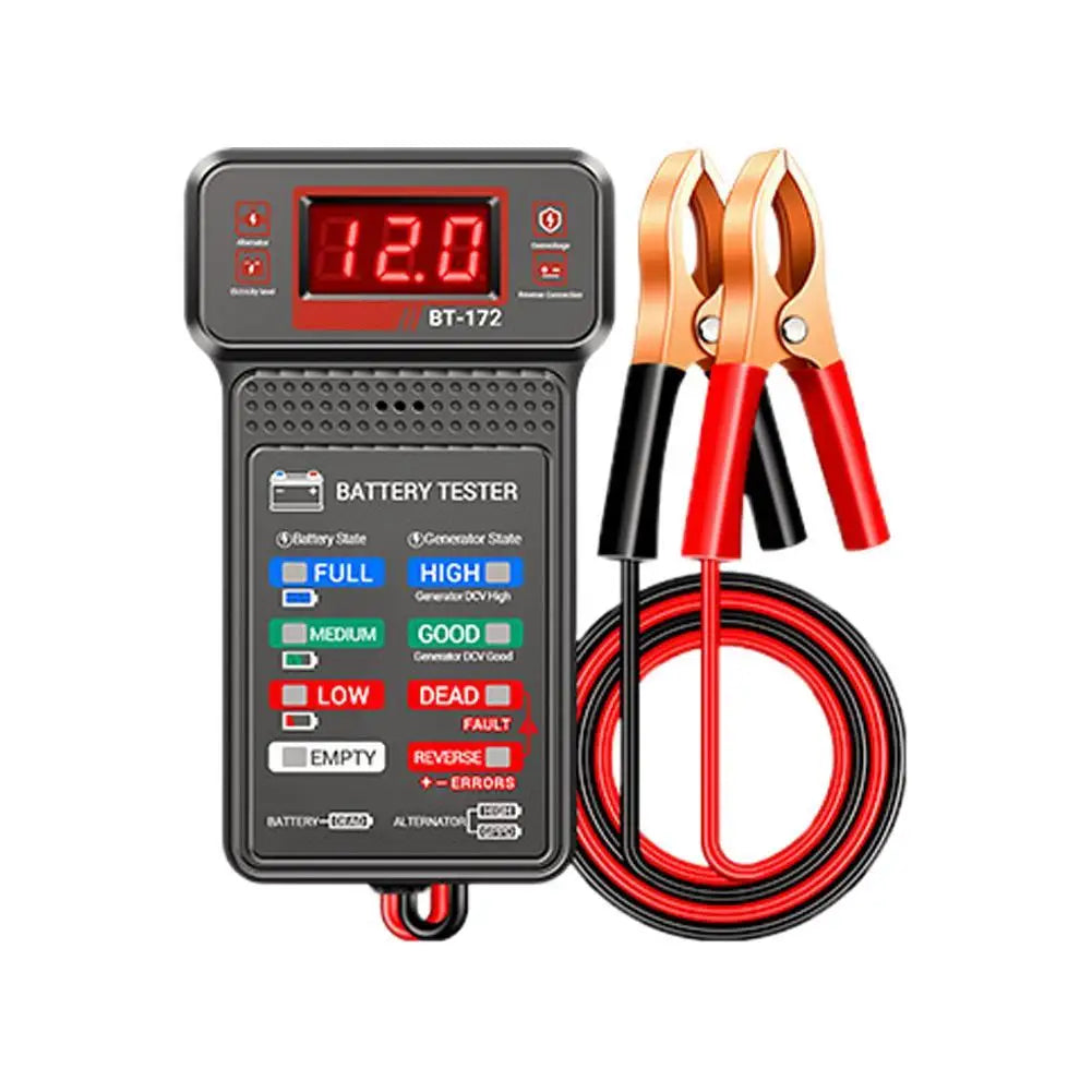 Car Battery Battery Tester Multi-function 12V Battery Start Test Auto Battery Tester Battery Capacity Tester Oasis Select A