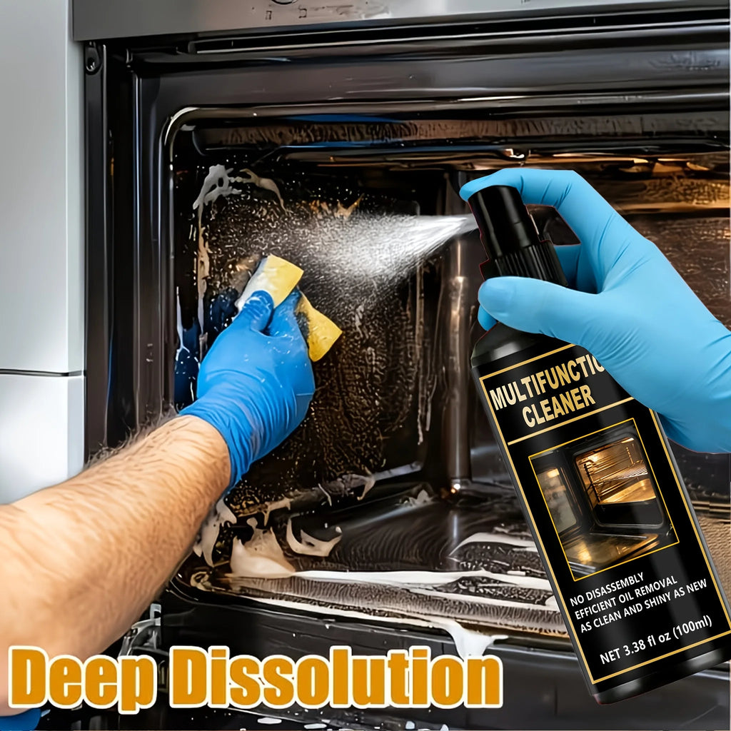 Multifunctional Oil Removal Cleaner Spray with Sponges Household Cleaning Spray Oasis Select