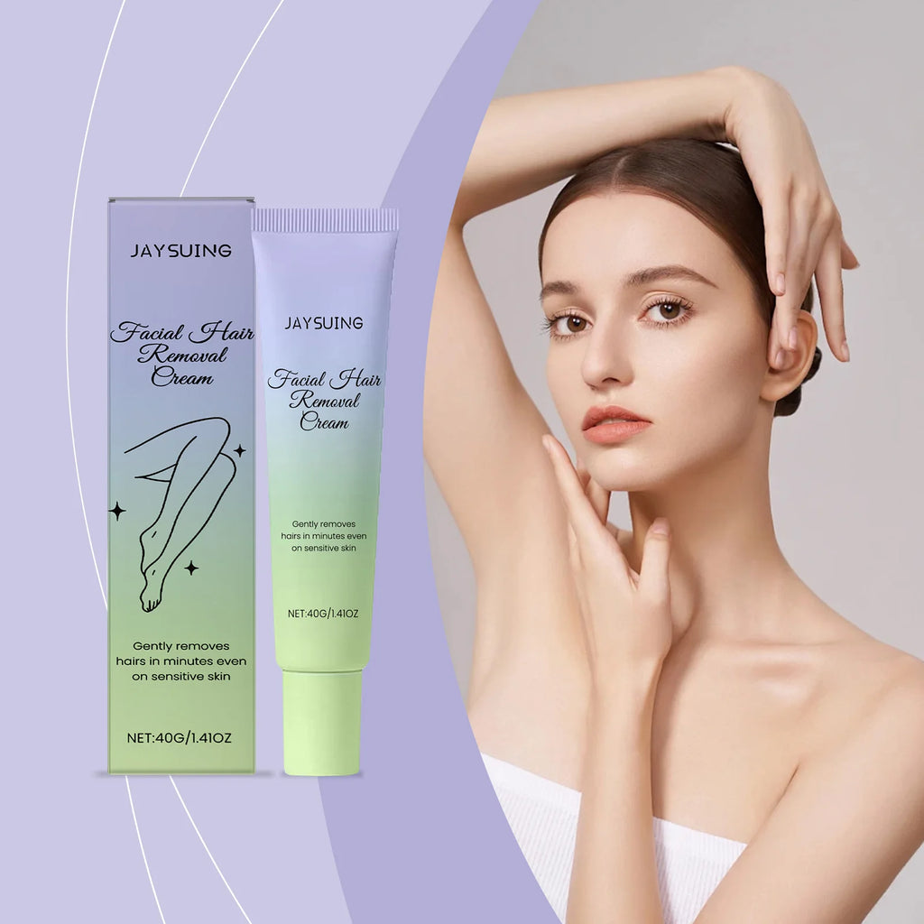 Body Depilatory Cream Gentle Remove Leg Arm Private Hair Soothes Skin Reduces Redness Irritation Painless Hair Growth Inhibitor Oasis Select