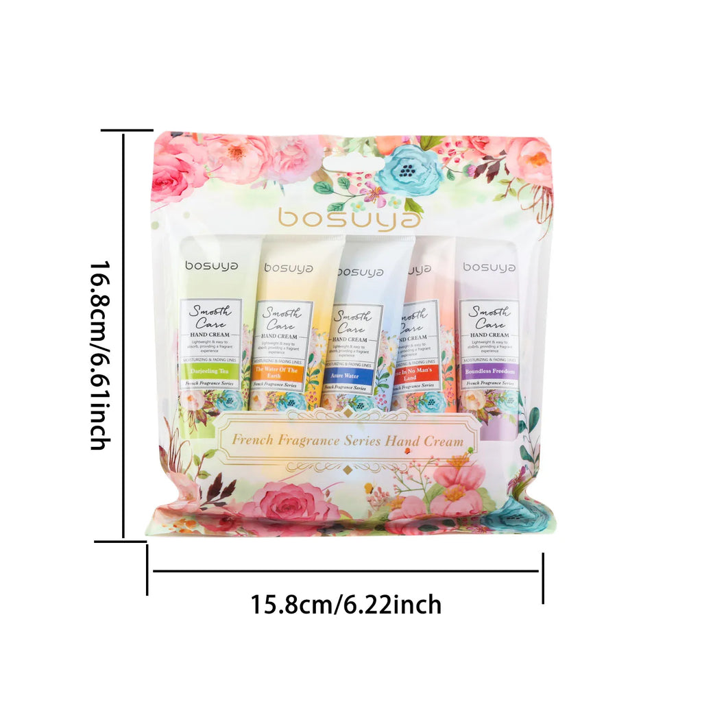 Floral Fragrance Hand Cream Set – Moisturizing Daily Care Hand Cream Set Oasis Select