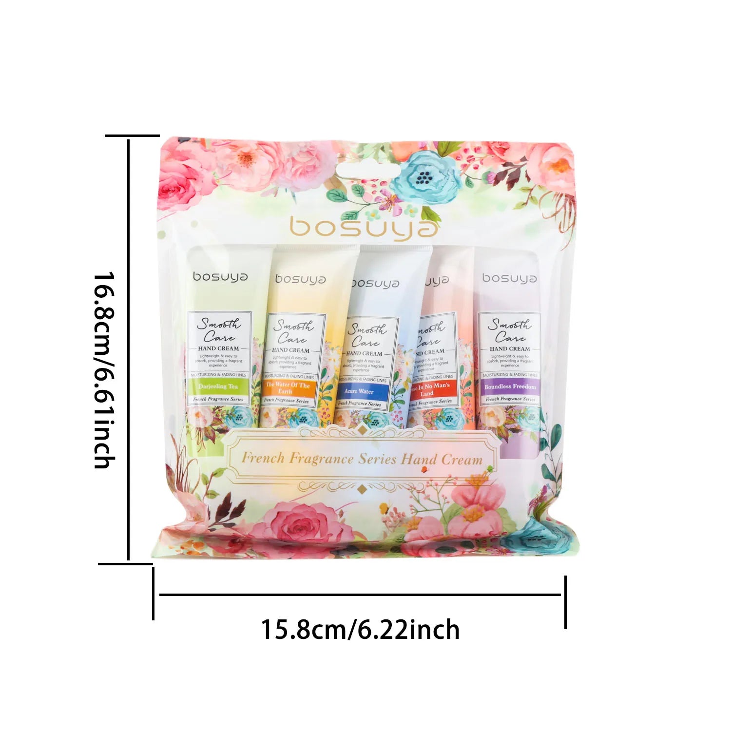 Floral Fragrance Hand Cream Set – Moisturizing Daily Care Hand Cream Set Oasis Select