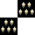 5-30pcs Motorcycle Gasoline Gas Fuel Filter Universal Car Inner Fuel Filters Motorcycle Moped Scooter Dirt Bike Fuel Filter Tool Oasis Select 10pcs
