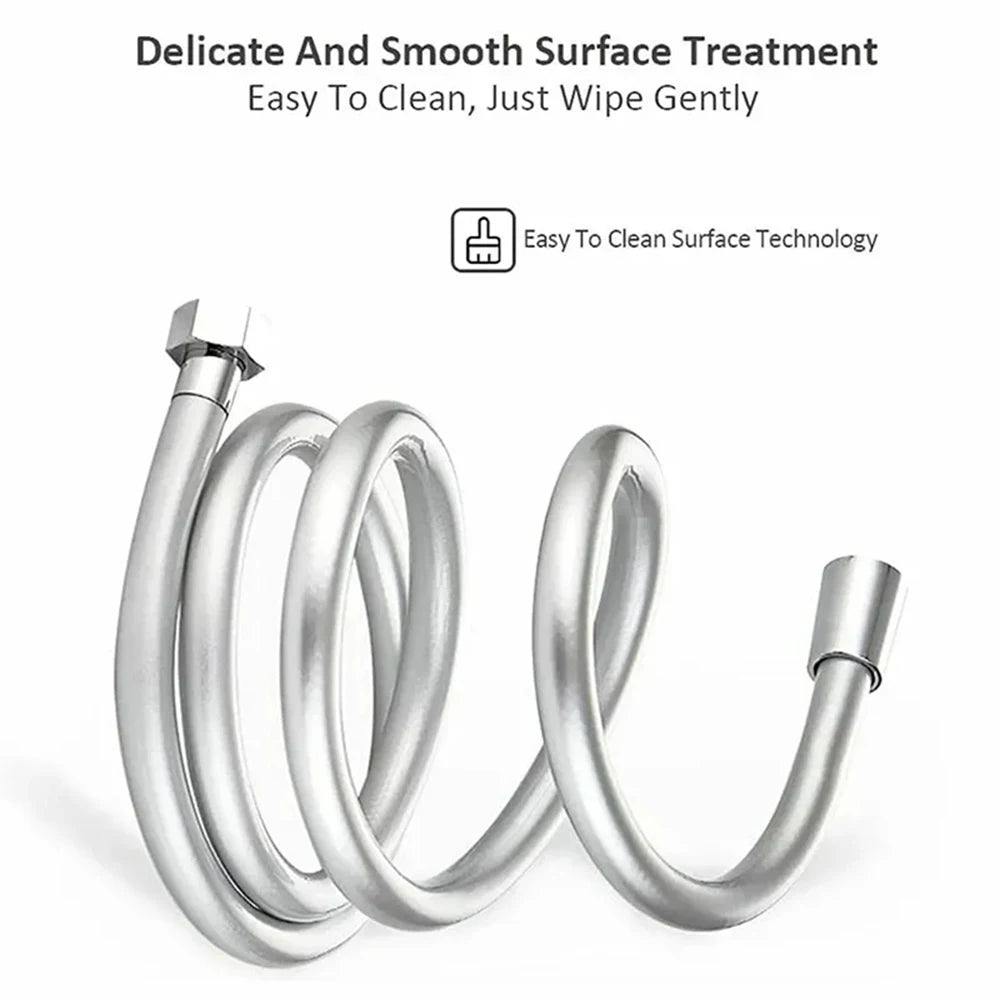 1.5/2.0/3.0M High Pressure Shower Hose Plumbing for Bathroom Accessories PVC Flexible Handheld Anti Winding GI/2 Universal Hose Oasis Select