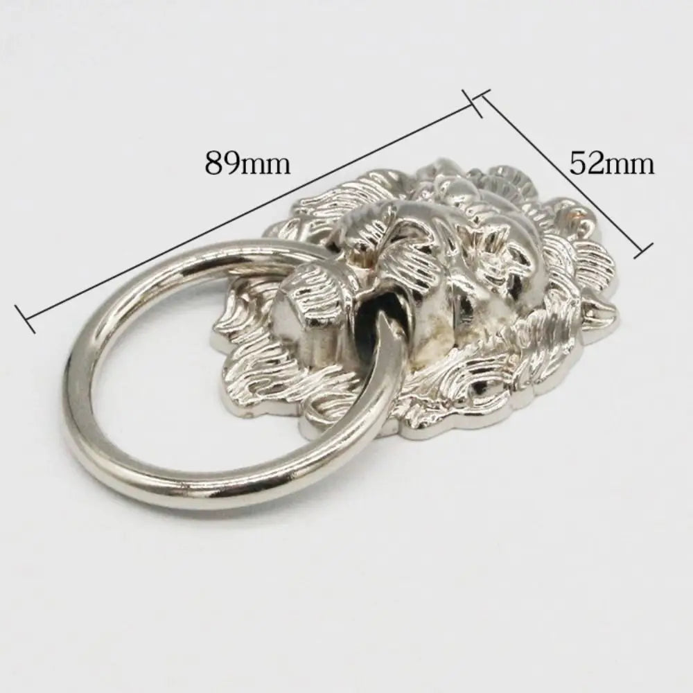 New Antique Lion Head Door Handle Decorative Pull Zinc Alloy Kitchen Cabinet Handles Home Hardware Multifunctional Drawer Knobs Oasis Select L2