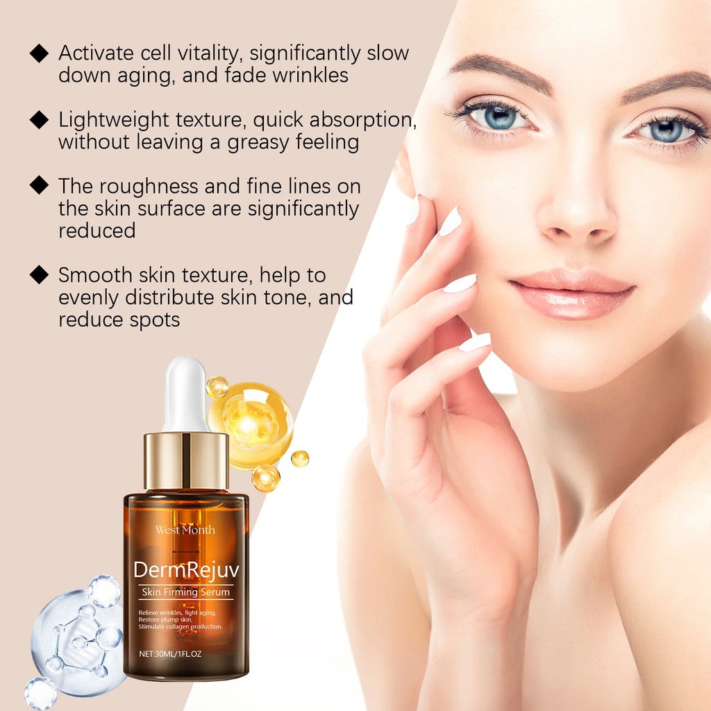 Skin Firming Essence Relieve Wri-nkles Anti Ag-ing Lighten Fine Lines Lifting Even Skin Tone Moisturizing Hydrating Facial Serum Oasis Select