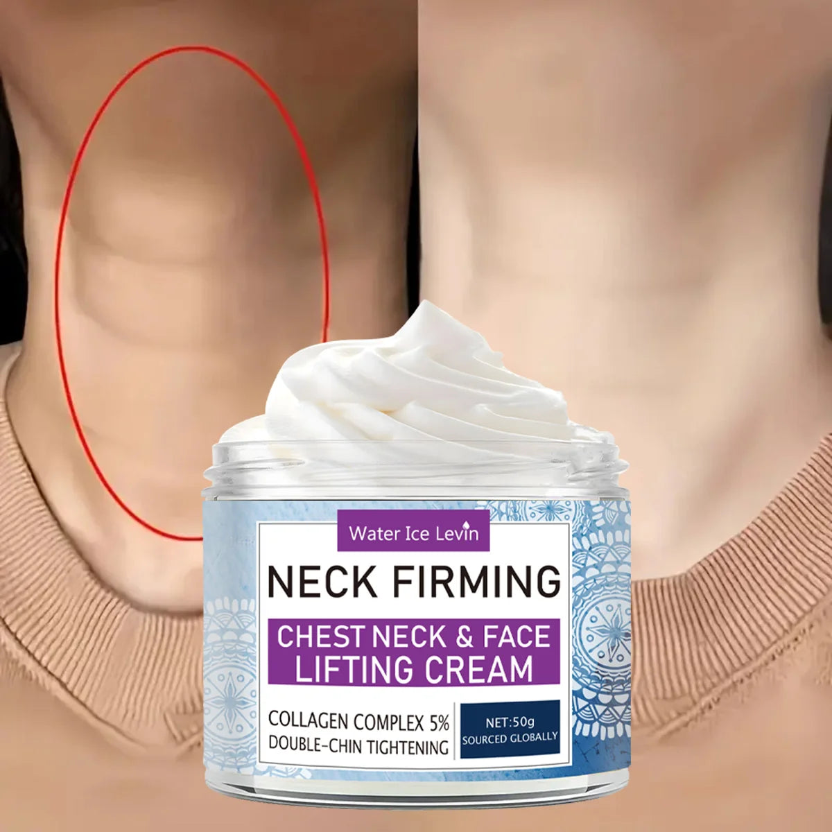 Collagen Neck Cream – Anti-Aging Lifting & Firming | Retinol Neck Firming Cream Oasis Select