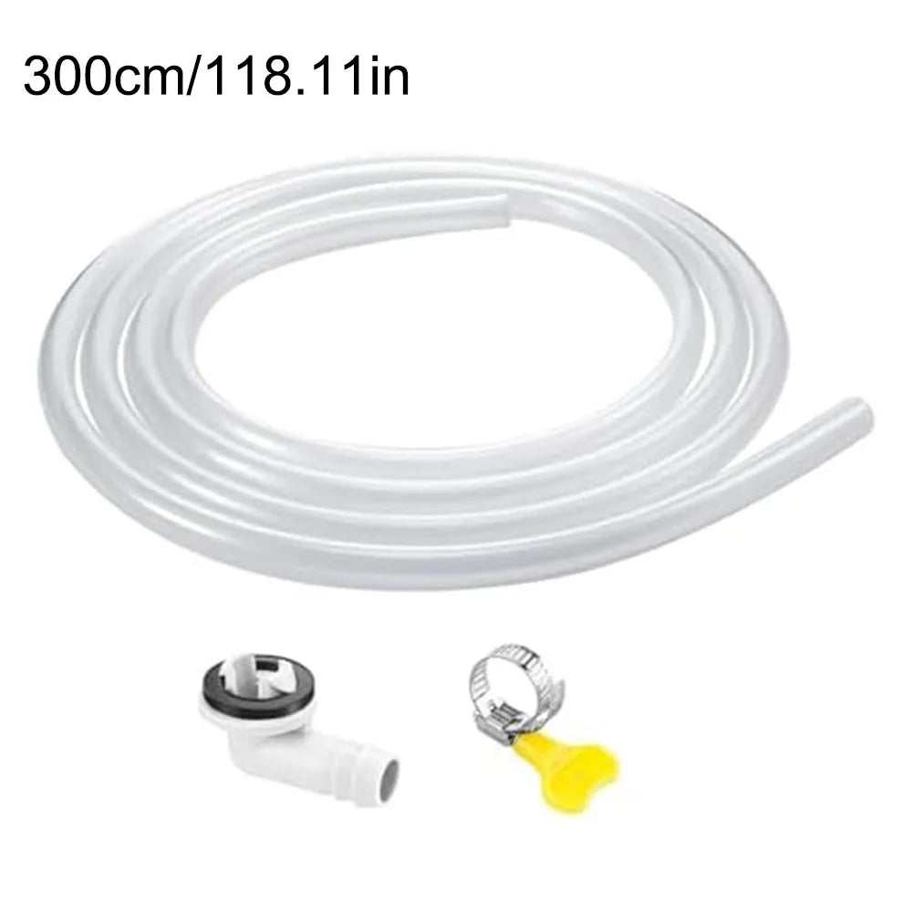 Air Conditioner Drain Pipe Connector Set Condensate Hose Air Conditioning For Air Conditioning Unit, Long-lasting Performance Oasis Select