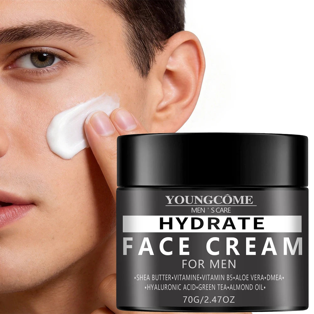 Men's Shea Butter Face Cream – Vitamin B5 & Hyaluronic Acid