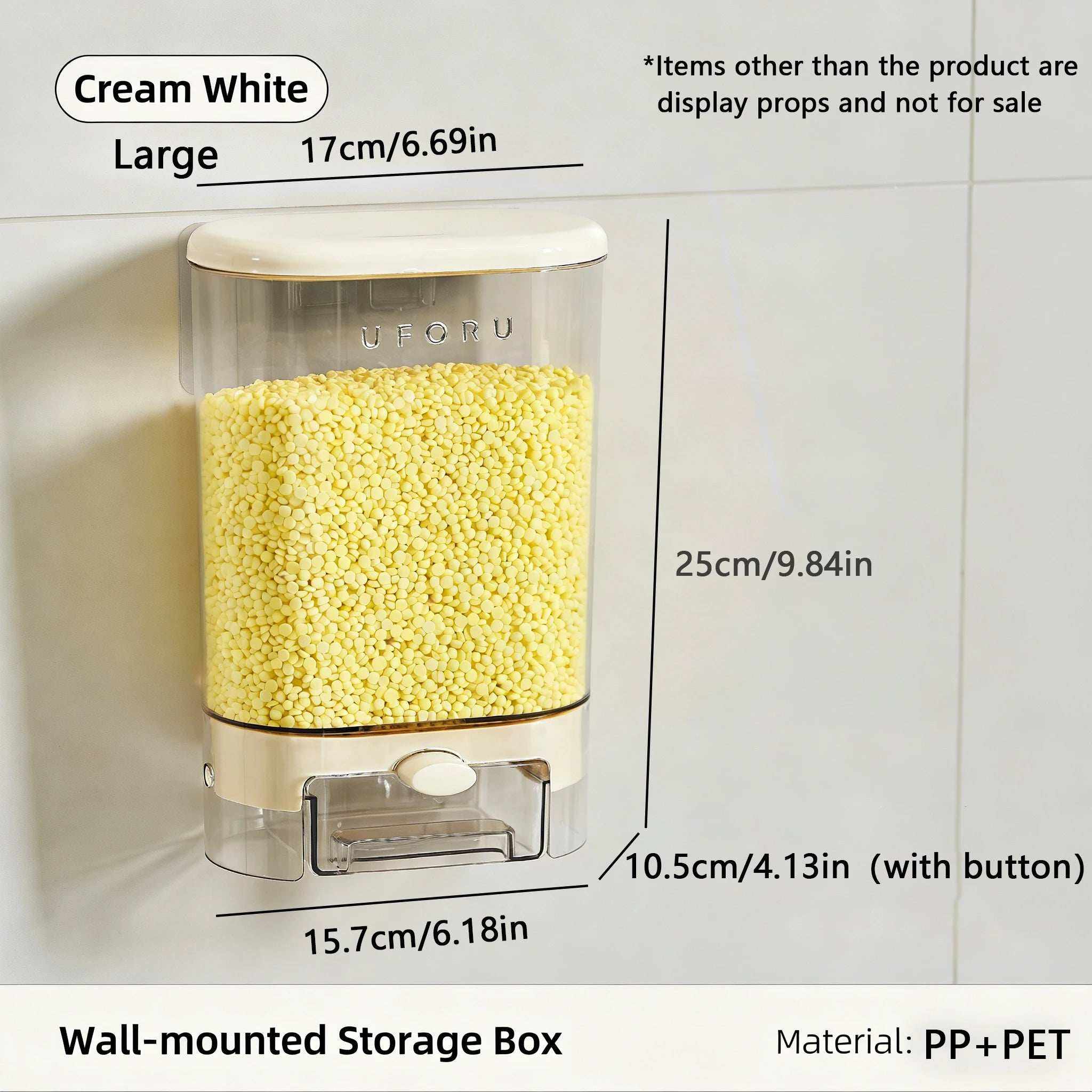 Laundry Detergent Dispenser, Scent Booster Beads Dispenser for Laundry Room Organization, Suitable for Beads, Stain Remover Powd Oasis Select White L