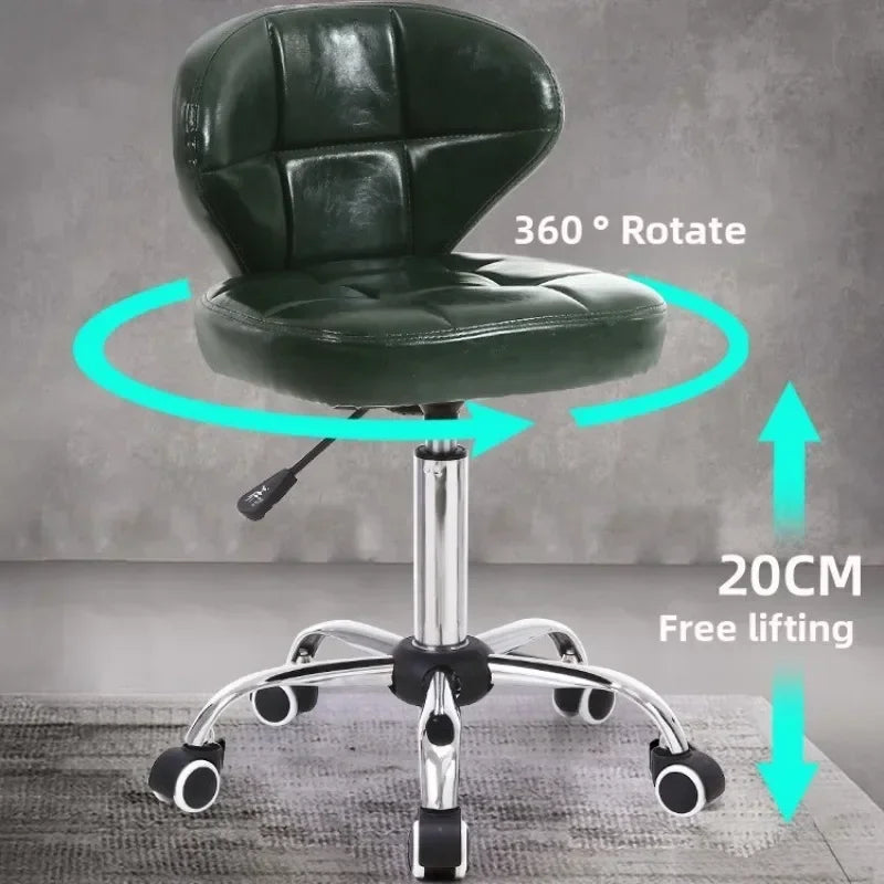 Bar chair stool computer chair rotating lift backrest high stool beauty stool checkout page swivel chair furniture Oasis Select