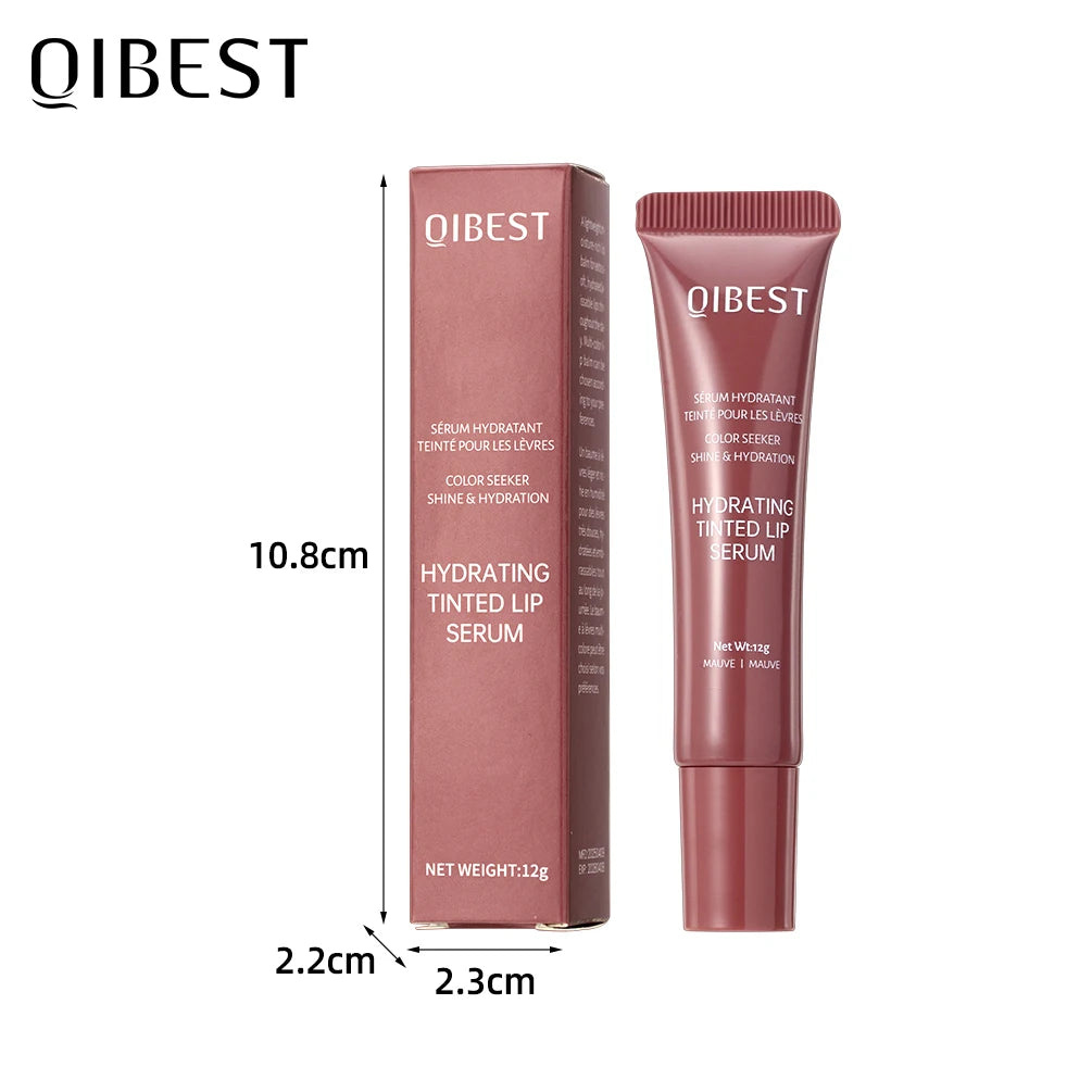 QIBEST Crystal Jelly Lip Oil Gloss – 6 Tinted Hydrating Shades
