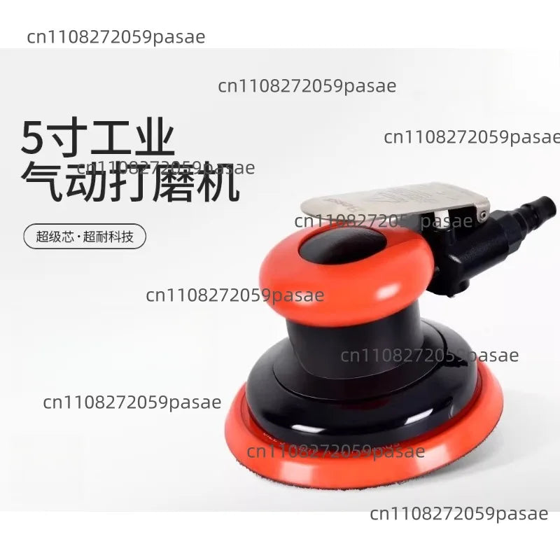5-Inch Industrial Pneumatic Orbital Sander – Woodworking Tool