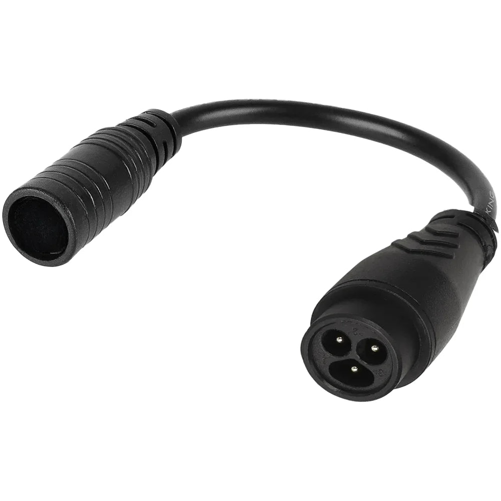 DC2.1 to Hollow Head Adapter Cable for Scooter Power Connection with Abrasion Resistant Metal Construction and Rubber Jacket Oasis Select B