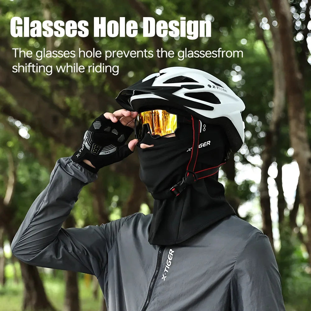 X-TIGER Warm Bicycle Motorcycle Full Face Mask Windproof Breathable Balaclava Anti-fog Ski Mask Winter Riding Mask Scarf Hood Oasis Select